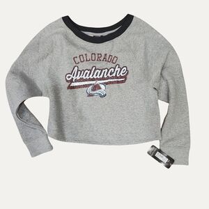 Kids' Grey Colorado Avalanche NHL Sweater NWT